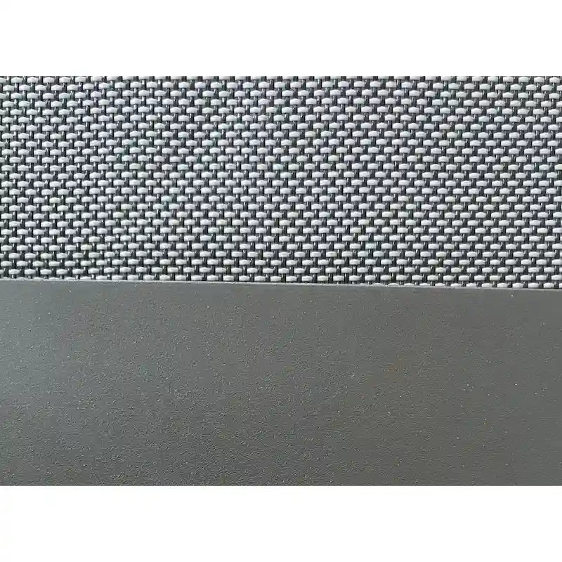 Ensemble repas d'extérieur 11 pièces Catania gris foncé en aluminium avec chaises en textilène coloris étain - S.O.