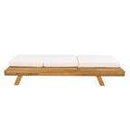 Christopher Knight Home - Ensemble de 2 chaises longues Michael en acacia pour l'extérieur