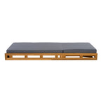 Christopher Knight Home - Ensemble de chaises longues de jardin en acacia Johnson