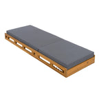 Christopher Knight Home - Ensemble de chaises longues de jardin en acacia Johnson