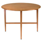 Hannah Double Drop Leaf Dining Table Wood/Light Oak - Winsome