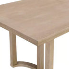 Christopher Knight Home Nicholas Table de salle à manger rectangulaire moderne 6 places en bois d'hévéa 69" Cendré