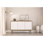 Buffet Sienna Noyer/Blanc - Polifurniture