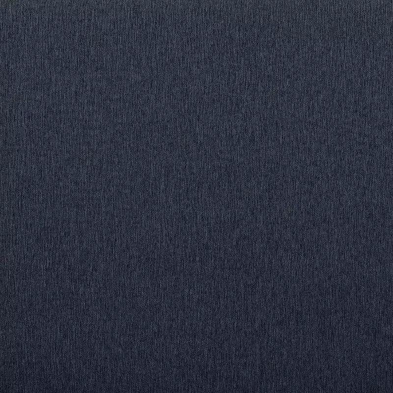 Canapé convertible Serta Aurora Tissu bleu marine : méridienne et lit double, coussins à ressorts ensachés, pieds en bois d'hévéa