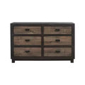 6 Drawer Harrison Dresser Walnut - Picket House Furnishings