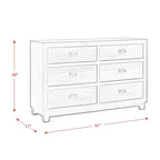 Commode 6 tiroirs Harrison Noyer - Picket House Furnishings