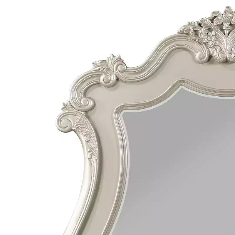 Miroir de commode Bently, finition champagne, par Acme Furniture