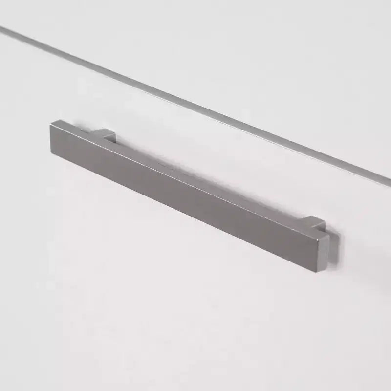Table de chevet 2 tiroirs Cavalleri de South Shore, blanc pur