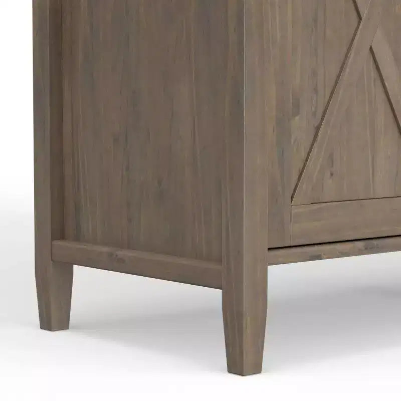 Meuble TV moyen WyndenHall Cantina pour téléviseurs jusqu'à 60 po, marron fumé
