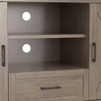 Meuble TV moyen WyndenHall Cantina pour téléviseurs jusqu'à 60 po, marron fumé
