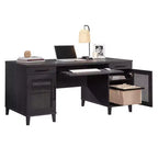 Sauder Tiffin Line Bureau de direction Chêne Raven