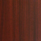 Meuble de rangement pour bureau Regency Legacy 72 po, couleur acajou : structure en bois, 4 portes, 4 étagères, support pour imprimante