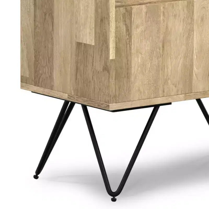 WyndenHall Bibliothèque haute Moreno 163 cm, naturelle