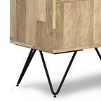 WyndenHall Bibliothèque haute Moreno 163 cm, naturelle