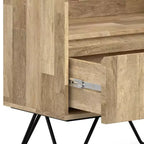 WyndenHall Bibliothèque haute Moreno 163 cm, naturelle