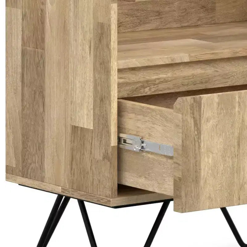 WyndenHall Bibliothèque haute Moreno 163 cm, naturelle