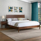 Ensemble de lit Landon King Acajou - Crosley
