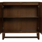 Nathan James Ensemble de 2 Consoles Paxton avec Portes Brun Foncé