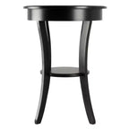 Table d'appoint ronde Sasha - Noire - Winsome