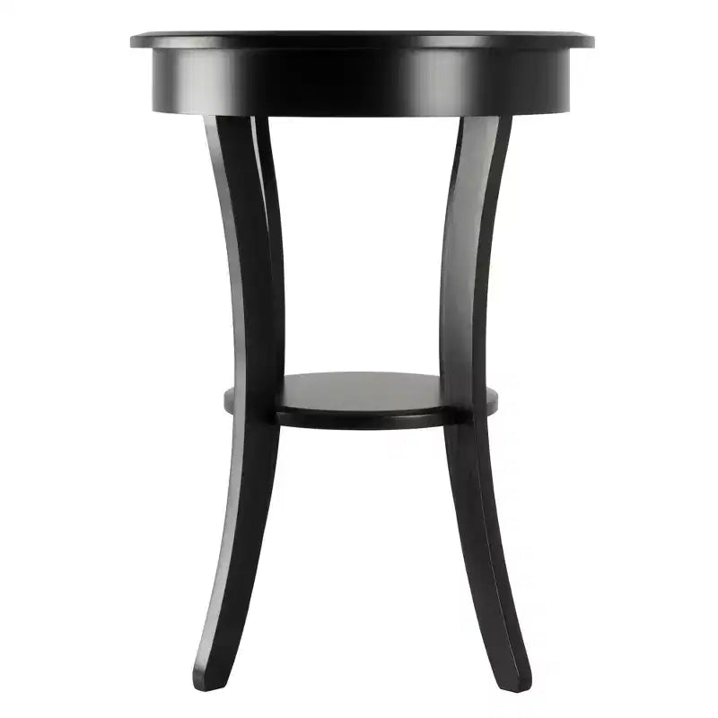 Table d'appoint ronde Sasha - Noire - Winsome