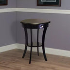 Table d'appoint ronde Sasha - Noire - Winsome