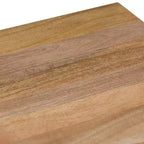 Table d'appoint Moreno en bois de manguier massif naturel de 22 po – WyndenHall