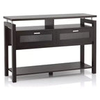 Ambrose Console Table Espresso - HOMES: Inside + Out: Modern Sofa, Foyer & Entrance Furniture with Storage