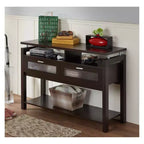 Console Ambrose Espresso - HOMES: Inside + Out : Canapé moderne, Meubles de foyer et d'entrée avec rangement