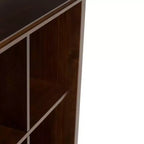 Table basse Barrie 57 po, brun roux - WyndenHall : Rangement moderne en pin, forme rectangulaire