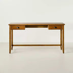 Bureau rectangulaire à 2 tiroirs - Chêne brun - Hearth & Hand™ avec Magnolia