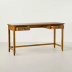 Bureau rectangulaire à 2 tiroirs - Chêne brun - Hearth & Hand™ avec Magnolia