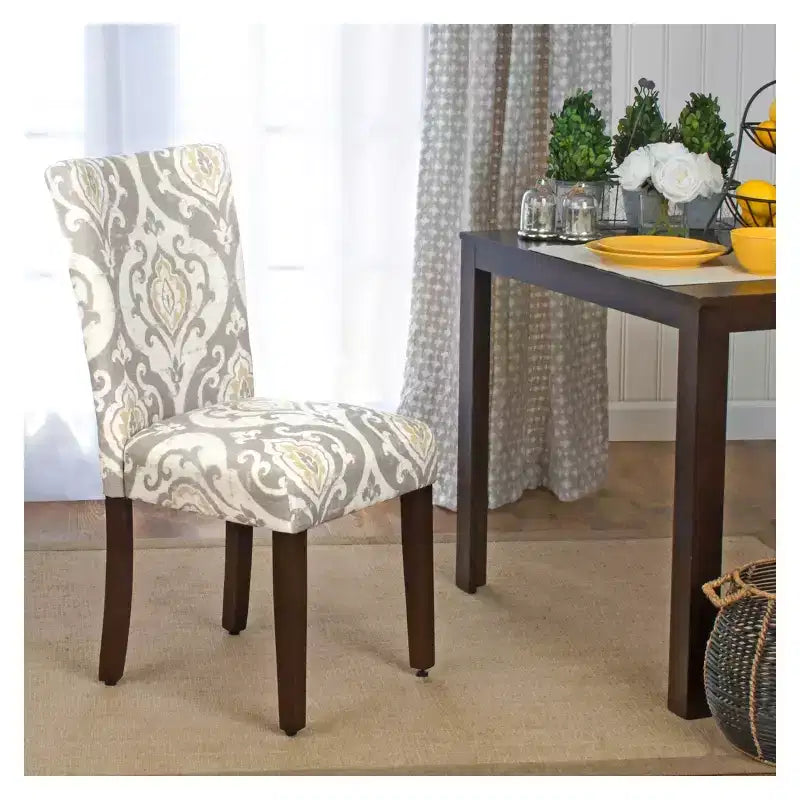 Lot de 2 chaises de salle à manger Parsons HomePop