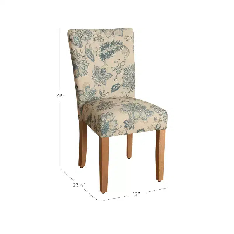 Lot de 2 chaises de salle à manger Parsons HomePop