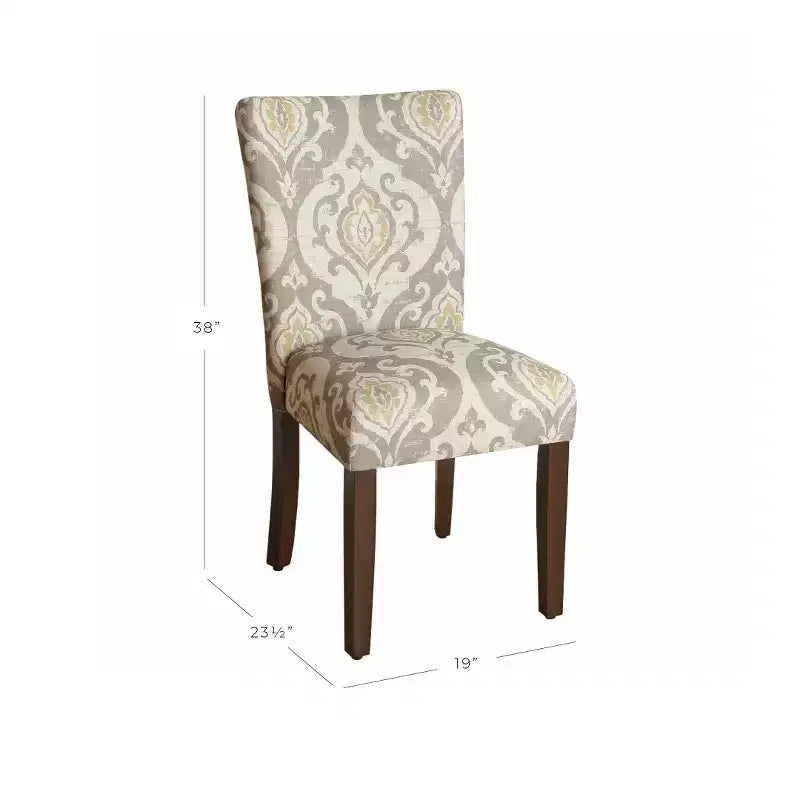 Lot de 2 chaises de salle à manger Parsons HomePop