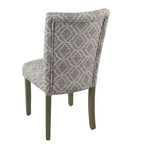 Lot de 2 chaises de salle à manger Parsons HomePop