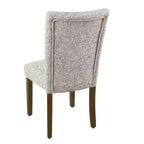 Lot de 2 chaises de salle à manger Parsons HomePop