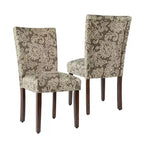 Lot de 2 chaises de salle à manger Parsons HomePop