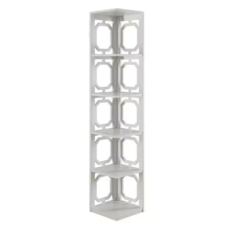 Étagère d'angle à 5 niveaux Omega 63,75 - Breighton Home