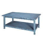 Table basse de chalet rustique 42 L au fini antique - Meubles Alaterre