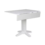 Table de salle à manger à double abattant Sanders Square 36 - International Concepts