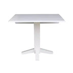 Table de salle à manger à double abattant Sanders Square 36 - International Concepts