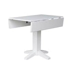 Table de salle à manger à double abattant Sanders Square 36 - International Concepts