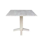 Table de salle à manger à double abattant Sanders Square 36 - International Concepts