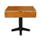 Table de salle à manger à double abattant Sanders Square 36 - International Concepts