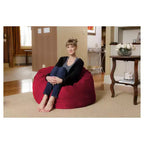 Pouf en mousse à mémoire de forme pour enfants de 3 pieds avec housse lavable - Relax Sacks