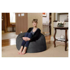 Pouf en mousse à mémoire de forme pour enfants de 3 pieds avec housse lavable - Relax Sacks