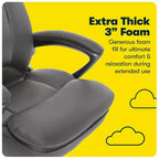 Fauteuil de bureau pour personnes de grande taille - Serta