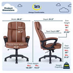 Fauteuil de bureau pour personnes de grande taille - Serta