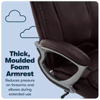 Fauteuil de bureau pour personnes de grande taille - Serta