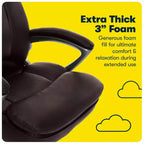 Fauteuil de bureau pour personnes de grande taille - Serta